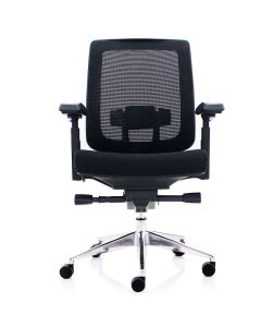 YoGA Soft Tech - Ergonomisk Kontorstol Med Bl&oslash;dt S&aelig;de